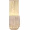 Ekena Millwork Eugene Rough Sawn Timber Gable Bracket, Douglas Fir, 96"W x 16"H x 6"D x 6"F, 4/12 Pitch GBW096X16X0606EUG00RDF - alternate 5